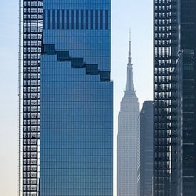 New York Manhattan - Kind of Blue van Dirk Verwoerd