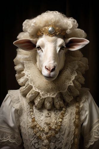 Moutons en baroque