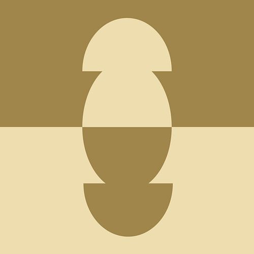 Gouden abstracte kunst