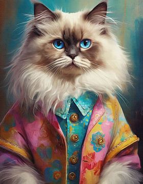 Renaissance du Ragdoll sur Gisela- Art for You