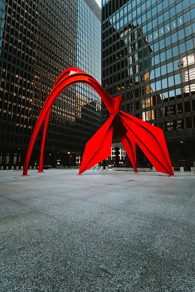 Flamingo Skulptur von Maikel Claassen Fotografie