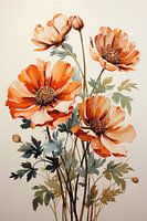 esquisse florale