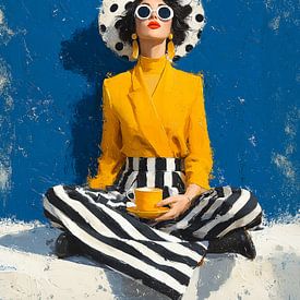 Ladies Who Lunch with Coffee by Studio Ypie