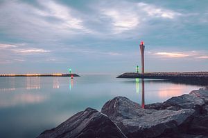 Ostende Ostufer im blauen Viertel | Landschaft | Nachtfotografie