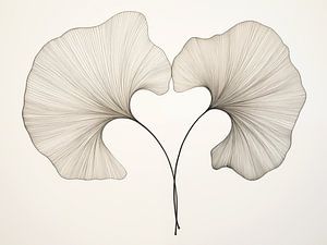 Japandi, Bladeren Ginkgo Biloba