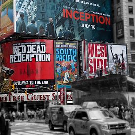 Time square à New York City. Wout Kok One2expose sur Wout Kok