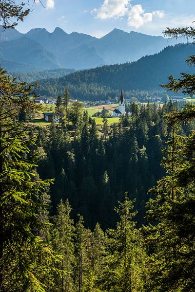 Tyrol, Alpes, Autriche par Frank Peters