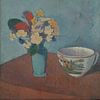Emile Bernard - Vase avec fleurs et gobelet (1887) sur Peter Balan