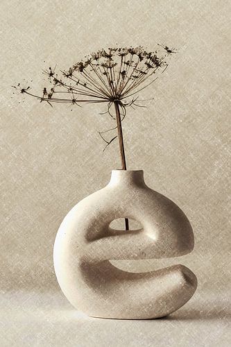 Vier Buchstaben, ein Gefühl – LOVE Wabi Sabi Vierer-Set (kombinierbar) Buchstabe E von Emiel de Lange