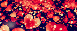 Valentinstag Header Wallpaper Hintergrund Illustration 05