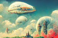 Buitenaardse fantasie, psychedelische dromen en vliegend tuig van Jef Peeters thumbnail