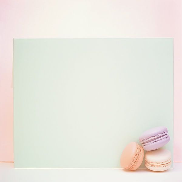 Minimalistische Macarons van Karina Brouwer