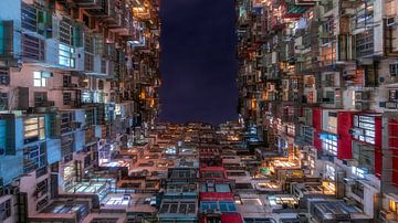Monster Building, Hong Kong by Photo Wall Decoration