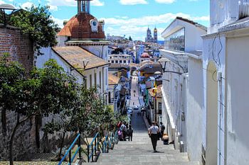 Kleurrijk Quito, Ecuador
