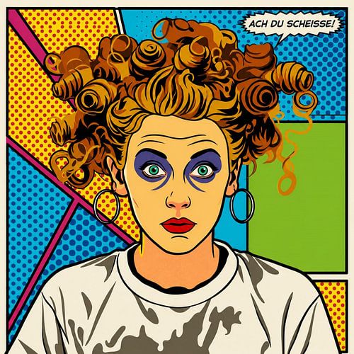 Pop-art-chaos: de ochtend erna