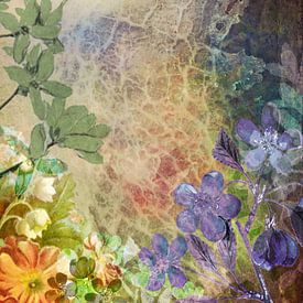 MAGICAL VINTAGE FLOWERS no7 by Pia Schneider