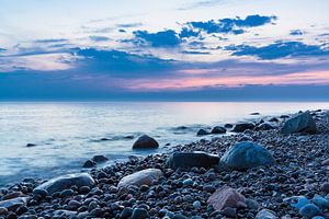 Abends an der Küste der Ostsee