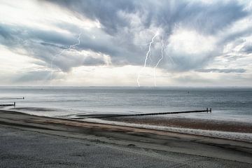 dramatische Küste Zeeland