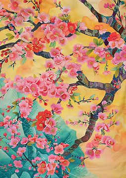 Blooming Blossoms van Liv Jongman