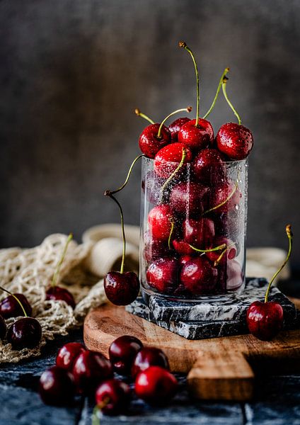 Cherries - 2 by Carin van Kranenburg