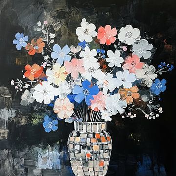 Veldbloemen 16.4677 van ARTEO Schilderijen