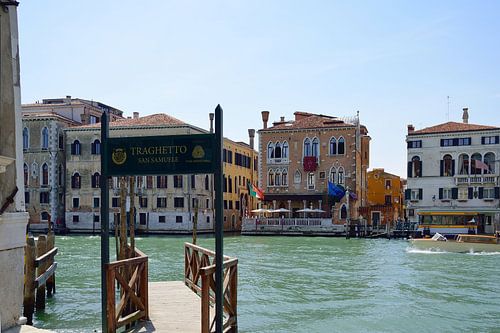 Canal Grande vanaf Campo San Samuele