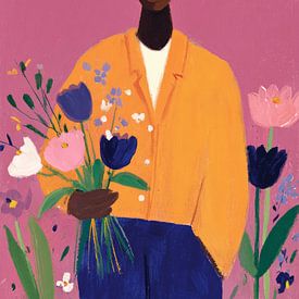 Er hält den Frühling fest von Carla Van Iersel