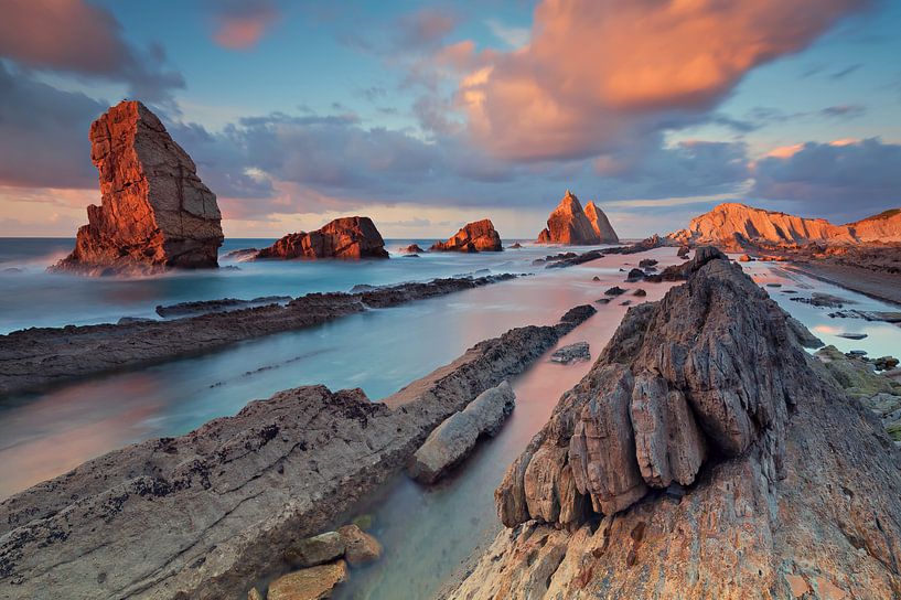 Playa de Arnia van Arnaud Bertrande