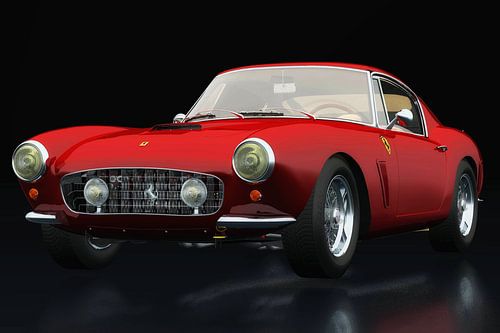 Ferrari 250 GT SWB Berlinetta drie-kwart aanzicht