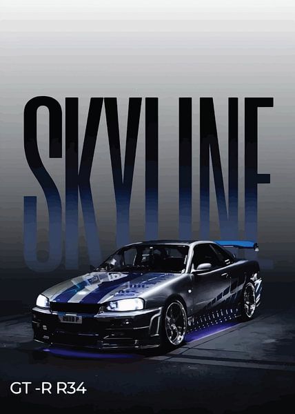 Skyline Speed Demon by Hazen Khan