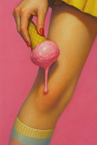 Serieus, wie eet er elegant ijs