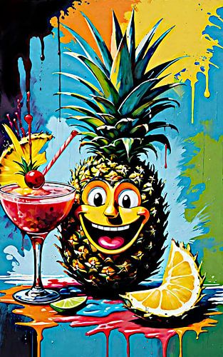 Pina de vrolijke ananas