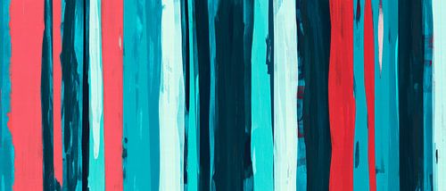 Kleurrijke strepen - Abstracte textuur