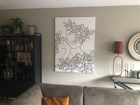 Die Kunst der Blumenmädchen-Linie