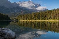 Eibsee with Zugspitze