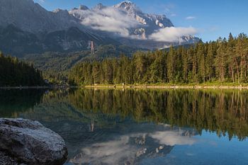 Eibsee met Zugspitze