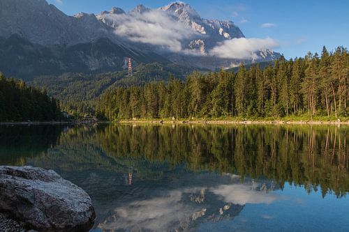 Eibsee met Zugspitze