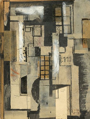 Arnold Topp - Courtyards of the tenements (1920)