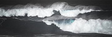 Brekende golven van de Atlantische Oceaan van Bart cocquart