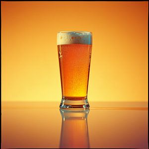 Ambrosial Nectar in Amber Coloured Beer