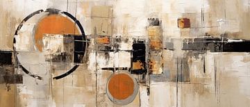 Abstract Schilderij No.833 van Blikvanger Schilderijen