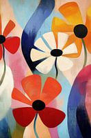 Bloemen abstract