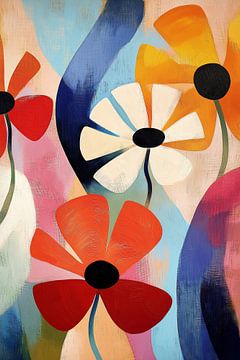 Bloemen abstract van Imagine