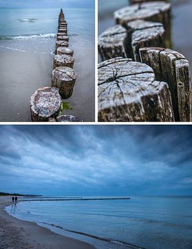 Träume vom Meer: Blaue Stunde in Zingst an der Ostsee von Christian Müringer