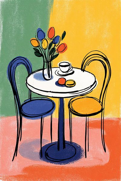 Le pouvoir des fleurs par OMG Art