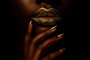 Glamour-Nahaufnahme mit Glanz von Imperial Art House