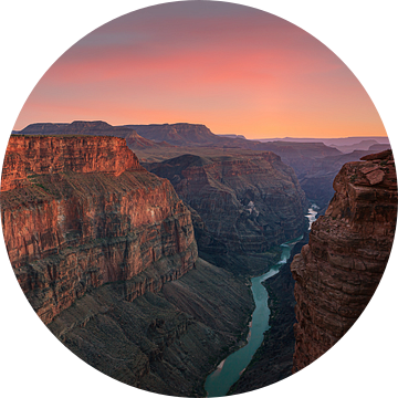 Zonsondergang Toroweap, Grand Canyon N.P North Rim van Henk Meijer Photography