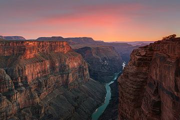 Zonsondergang Toroweap, Grand Canyon N.P North Rim van Henk Meijer Photography