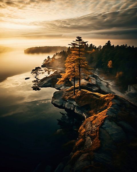 Herbst in Estland von fernlichtsicht