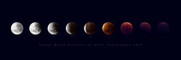 Sequence of Super Moon Eclipse 2016